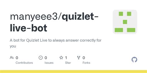 Forked from theonlytruegod/<strong>Quizlet</strong> Match Hack Code (use tampermonkey chrome extension) Created 4 years ago. . Quizlet live bot raid
